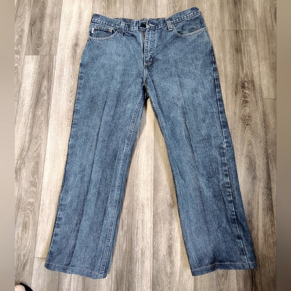 Carhartt Men's Relaxed Fit Blue Jeans 38X32 - Picture 1 of 8